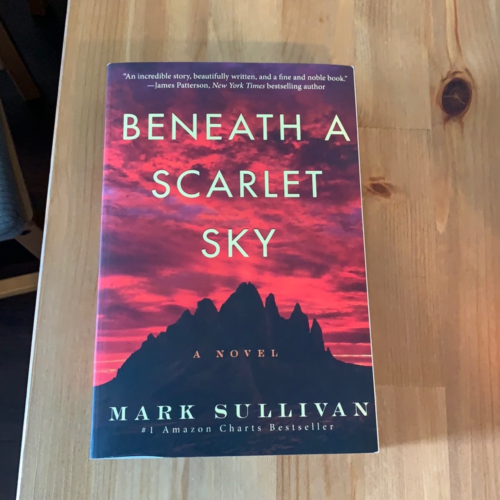 Beneath a Scarlet Sky by Mark Sullivan